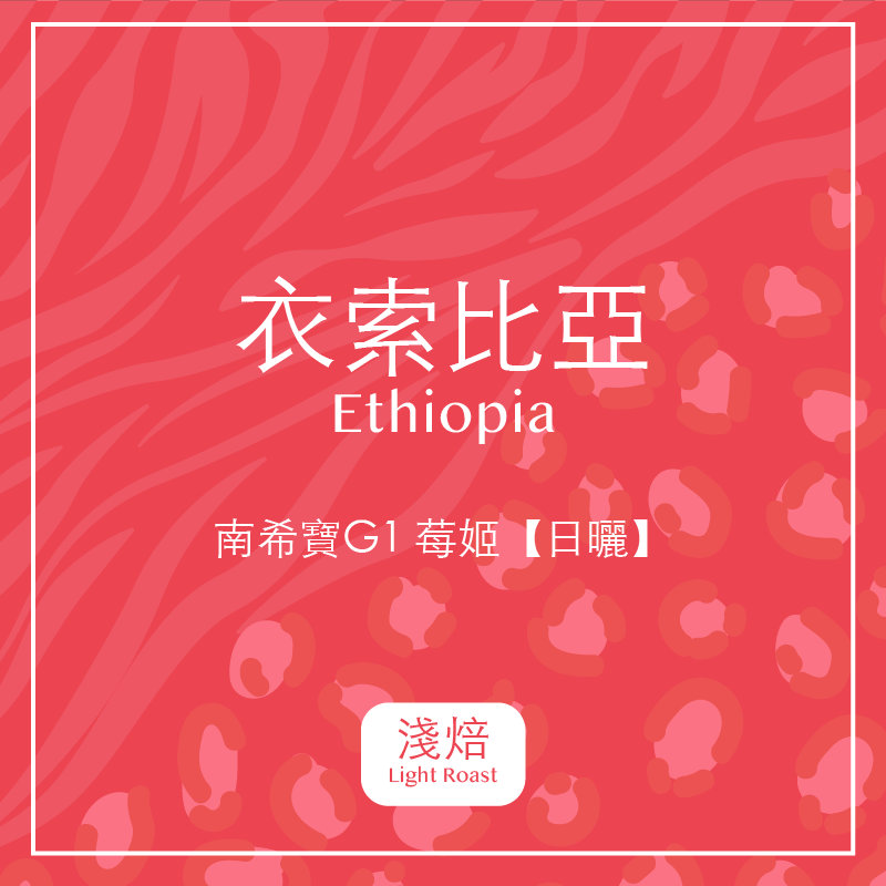 衣索比亞・神燈系列 南希寶 莓姬【日曬】G1 (淺焙)